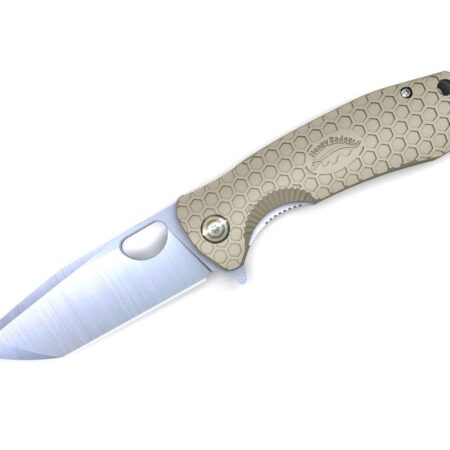 Honey Badger Tanto Flipper Large Green