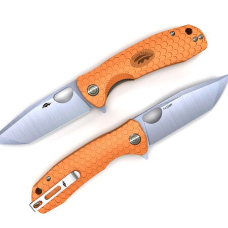 Honey Badger Tanto Medium Orange
