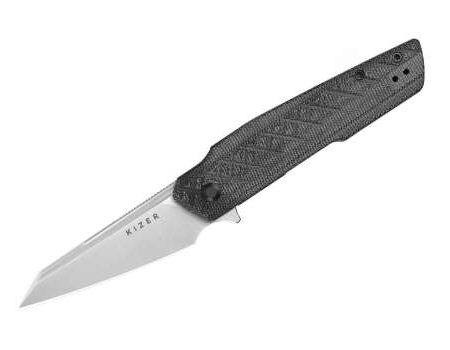 Kizer Skinner Nitro-V Black Micarta