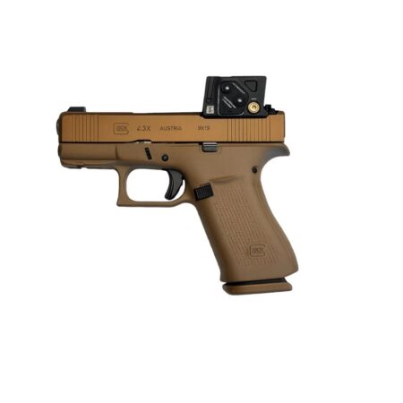 Glock 43X COA Aimpoint Coyote Brown Limited Edition